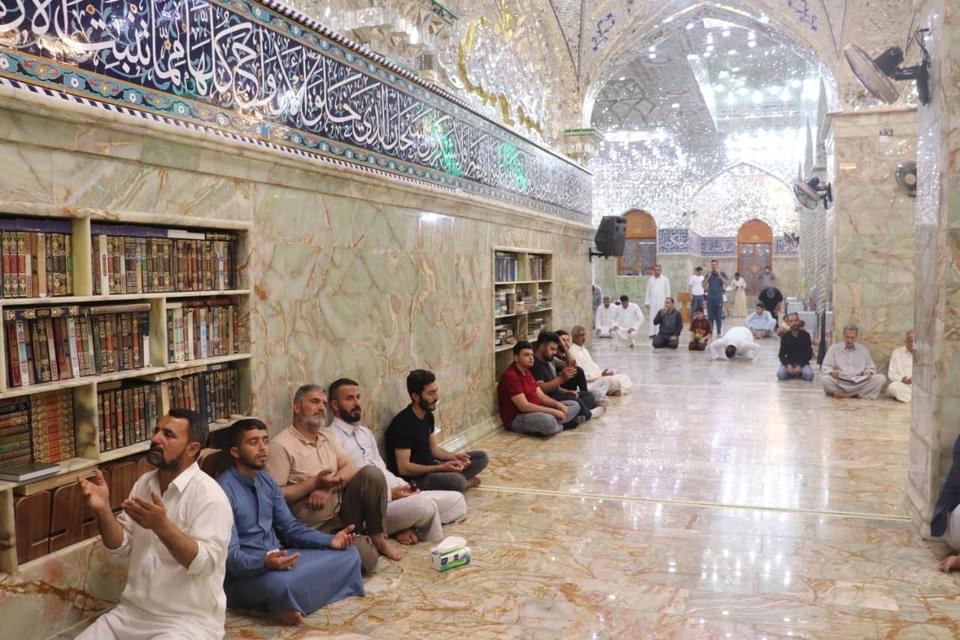 الأمانةُ الخاصَة لمزارِ ميثم بن يحيى التمّار (رضوان الله تعالىٰ عليه) تُقيم مجلسها القُرآنيّ