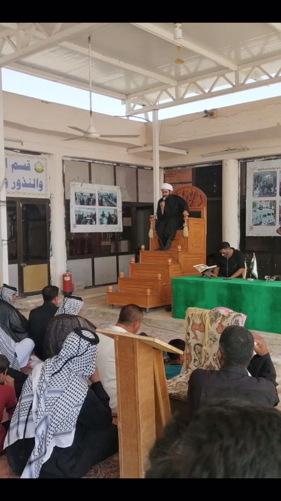 إحياء ذكرى استشهاد الإمام الحَسن العسكري (عليه السَّلام) في مزارِ السيّد إبراهيم أحمر العينين (رضوان الله تعالى عليه)