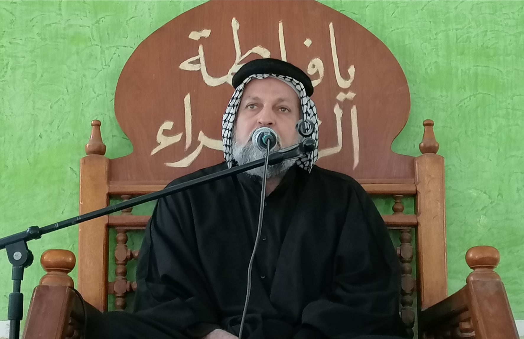 الأمانة الخاصّة لمزارِ ثروان بن الحسن (رضوان الله تعالى عليه) تُحيي ذكرى وفاة عقيلة الطالبيين (عليها السَّلام) 