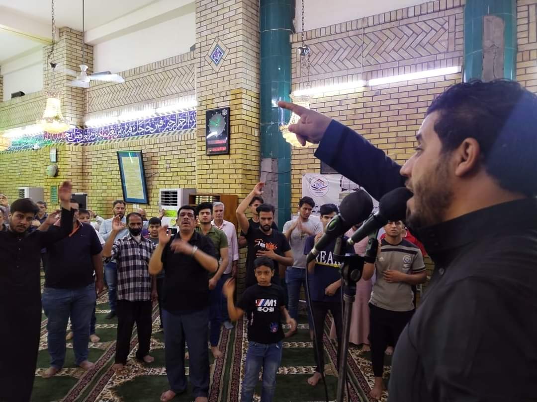 أمانة مزار السفير الأول للإمام الحجة (عجلَ اللهُ تعالىٰ فرجَه الشريف) تُحيي ذكرىٰ استشهاد الإمام الصادق (عليه السَّلام)