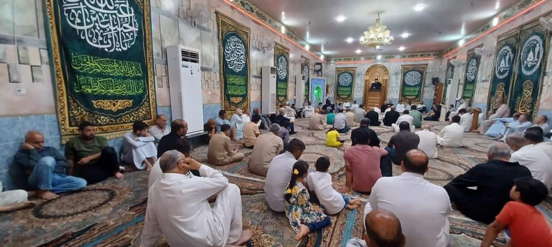 أمانةُ مزارِ السيّد إبراهيم الغمر (رضوان الله تعالى عليه) تُحيي ذكرى اقتران النورين الإمام عليّ والسيّدة فاطمة (عليهما السَّلام)