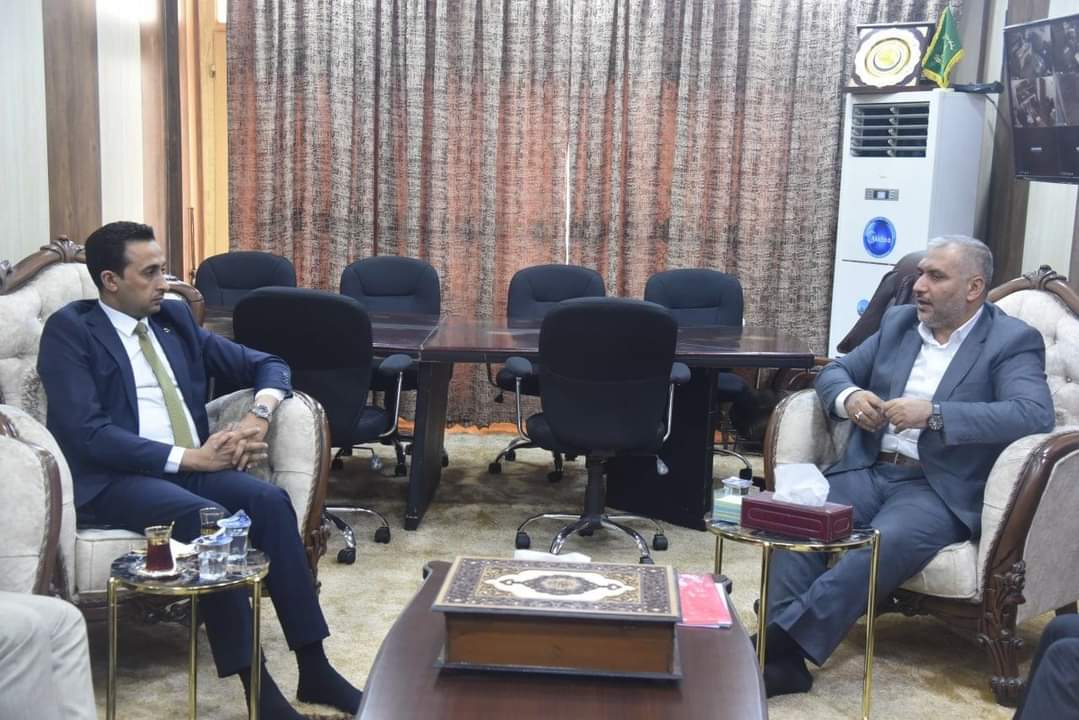 الأمين العام للمزاراتِ يستقبلُ النائب ناظم الشبلي ويبحث سُبل دعم وإعمار مزارات الديوانية