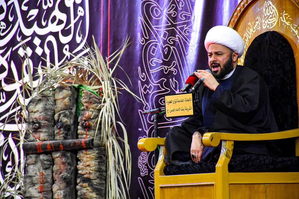 الأمانةُ الخاصّة لمزارِ العلوية شريفة بنت الإمام الحسن (عليه السَّلام) تُحيي شَهادة السَّيدة الزهرَاء (عليها السَّلام)