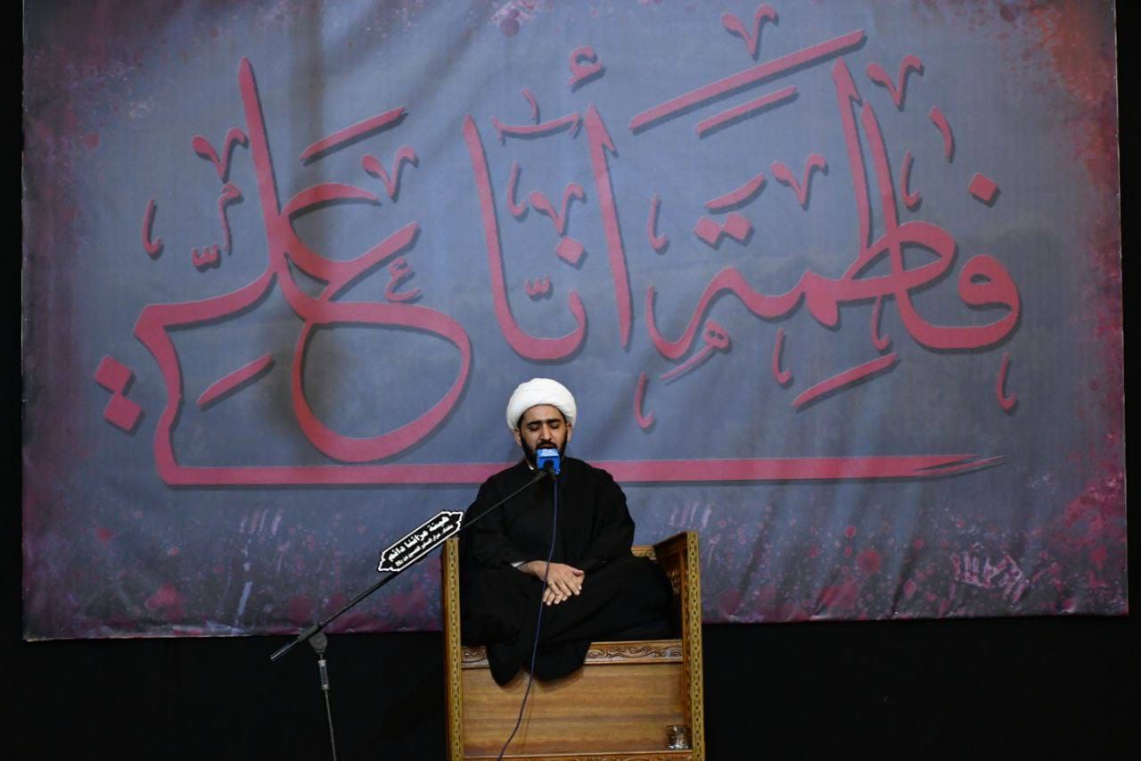 أمانة مزار السفير الثالث للإمام الحجة الحسين بن روح النوبختي (رضوان الله تعالى عليه) تُحيي ذكرىٰ شهادة السيدة الزهراء (عليها السَّلام)