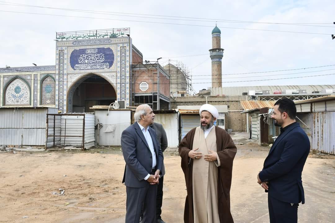 نائب الأمين العام للمزاراتِ يتفقد مزار حليف القُرآن الشهيد الخالد زيد بن الإمام علي (عليه السَّلام)