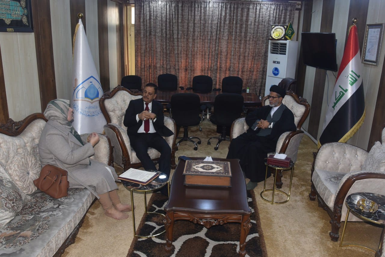 معاون الأمين العام للمزاراتِ يستقبلُ عدداً من نواب مُحافظة بابل