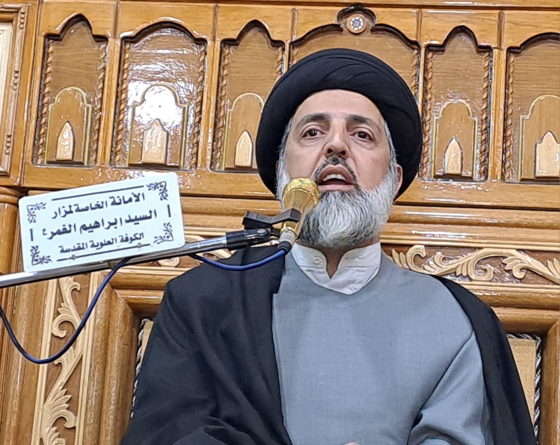 أمانة مزار السيد إبراهيم الغمر (رضوان الله تعالى عليه) تُقيم مجلسَ عزاءٍ بذكرىٰ استشهاد الصديقة الكبرى فاطمة الزهراء (عليها السَّلام)