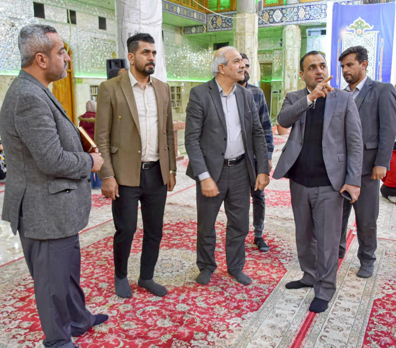 في إطار المُتابعة الميدانية للمشاريع نائب الأمين العام للمزاراتِ يتفقدُ مشروع إعمار مزار العلوية شريفة بنت الإمام الحسن (عليه السَّلام)