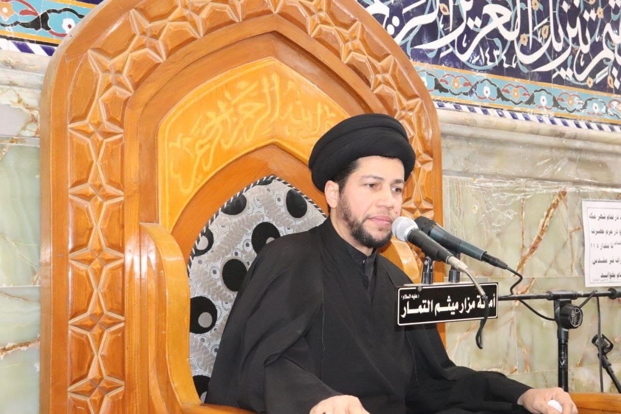الأمانةُ الخاصّة لمزارِ ميثم التمّار (رضوان الله تعالى عليه) تُقيم مجلسَ عزائها السنوي