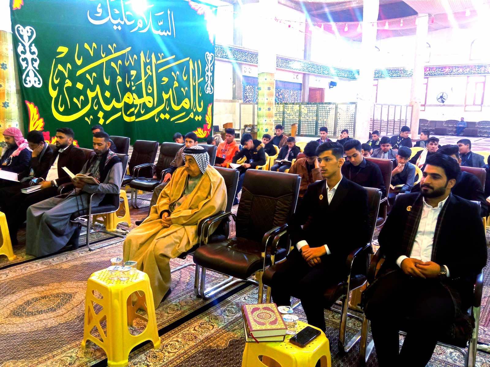 أمانة مزار صافي صفا اليمانيّ (رضوان الله تعالى عليه) تُقيم محفلاً قُرآنياً