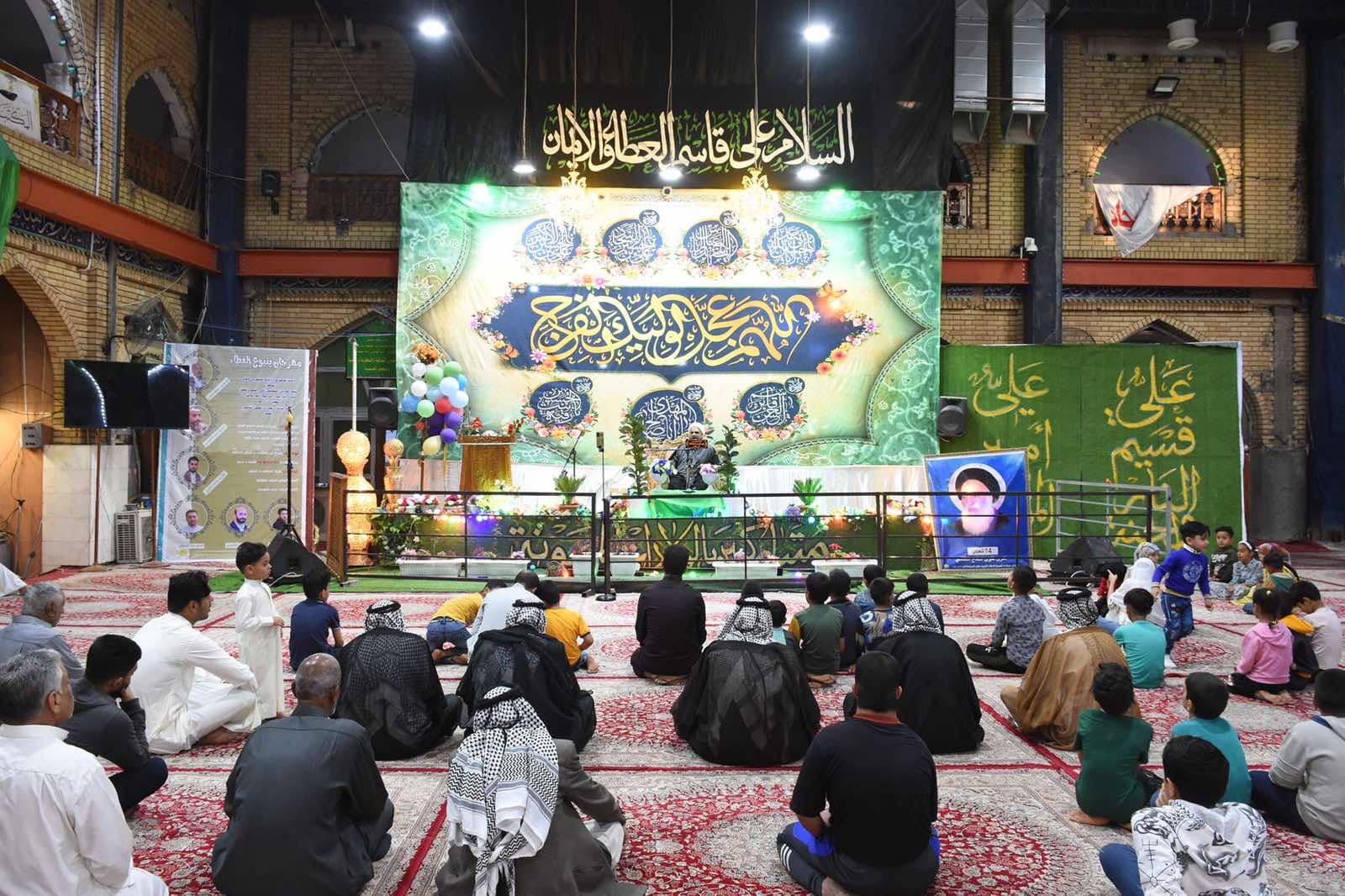 الخطيب الحُسينيّ فضيلة الشيخ عبد الله الدجيليّ في ضيافة ِمزارِ القاسم بن الإمام الكاظم (عليه السَّلام)