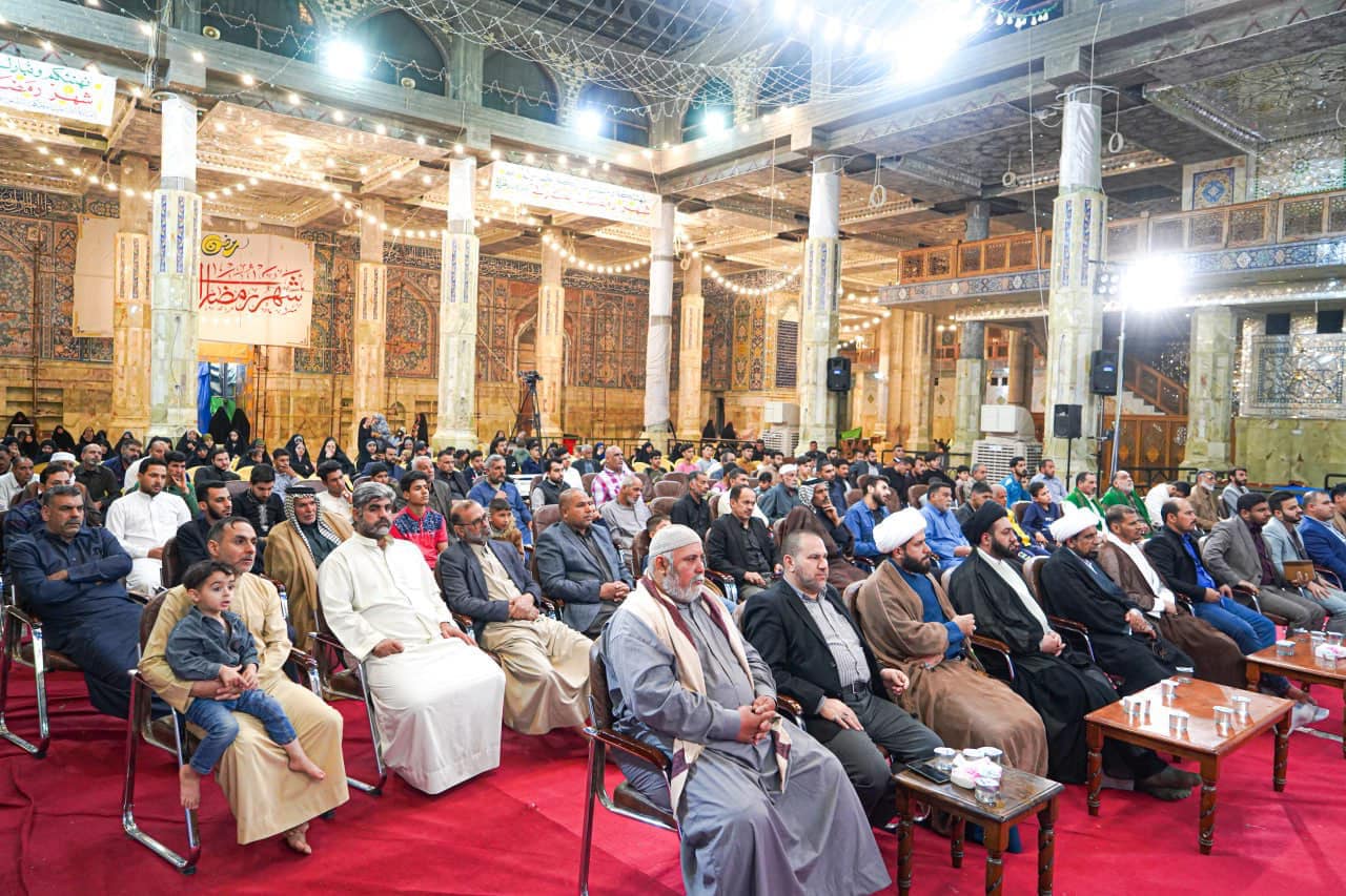 المُحاضرات المعرفية تتواصل في مزارِ شريفة بنت الإمام الحسن المُجتبى (عليه السَّلام) خلال ليالي الشهر الفضيل