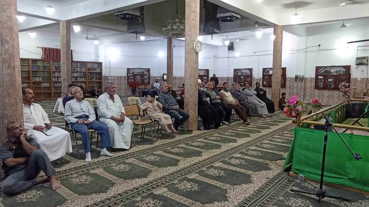 أمانة مزار السيد علي بن طاووس (رضوان الله تعالى عليه) تُقيم مجلسَ عزاءٍ بذكرىٰ وفاة عم الرسول