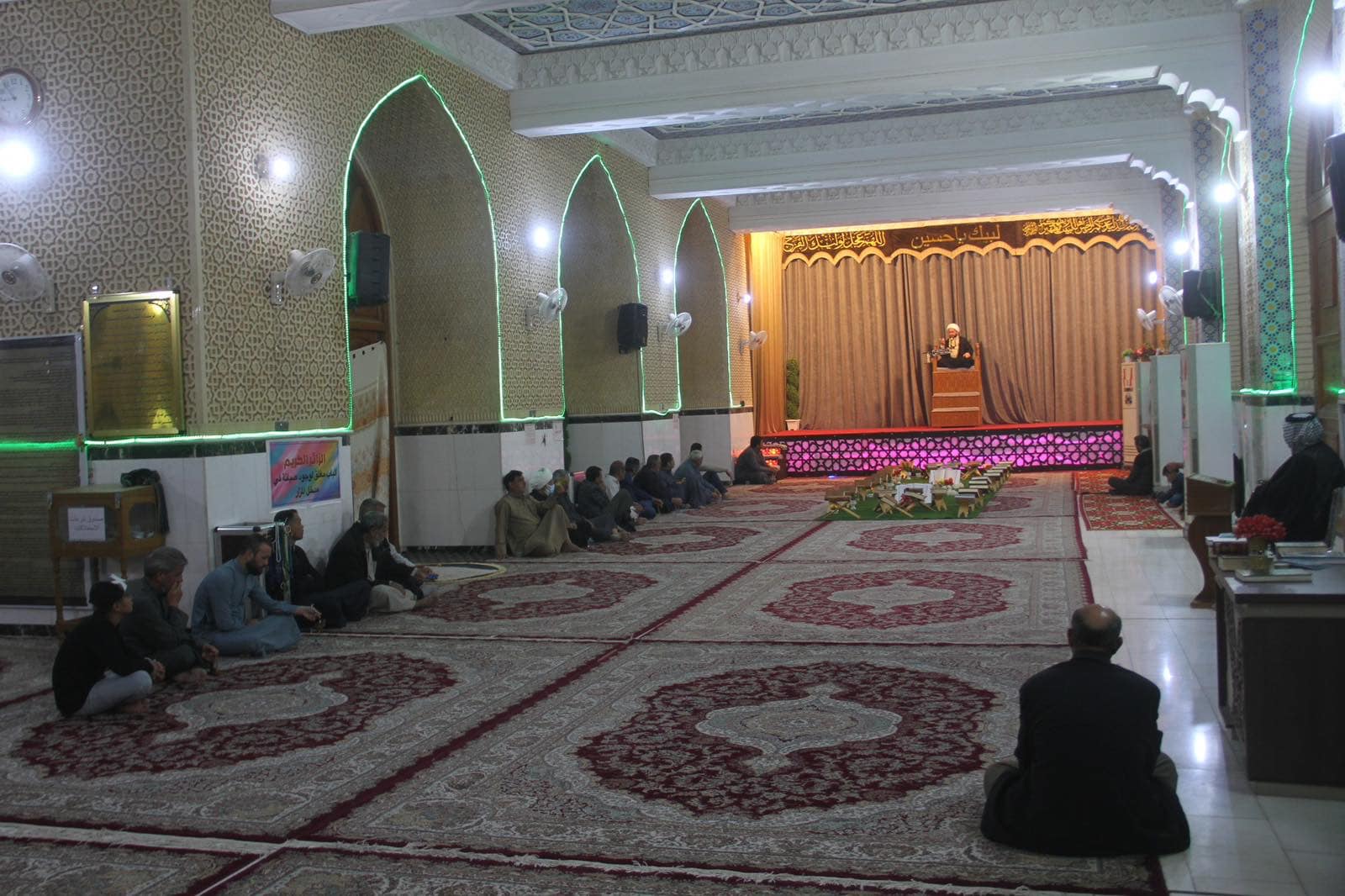 أمانة مزار نبي الله ذي الكفل (عليه السَّلام) ومسجد النخيلة التاريخي تستمر بإقامةِ المُحاضرات الدينية طيلة أيام شهر رمضان المُبارك