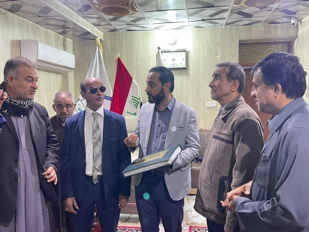 أمانة مزار السيد تاج الدين (رضوان الله تعالى عليه) تُقيم محفلاً قُرآنيّاً بهيجاً