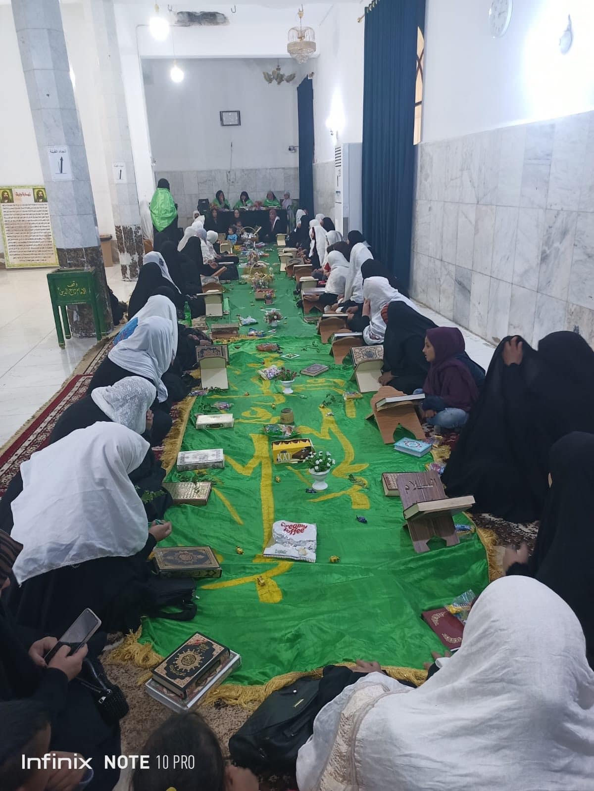 أمانة مزار السيد تاج الدين الآوي (رضوان الله تعالى عليه) تُقيم حفلاً بهيجاً بمناسبة ذكرى ولادة أول السبطين كريم أهل البيت (عليه السَّلام)