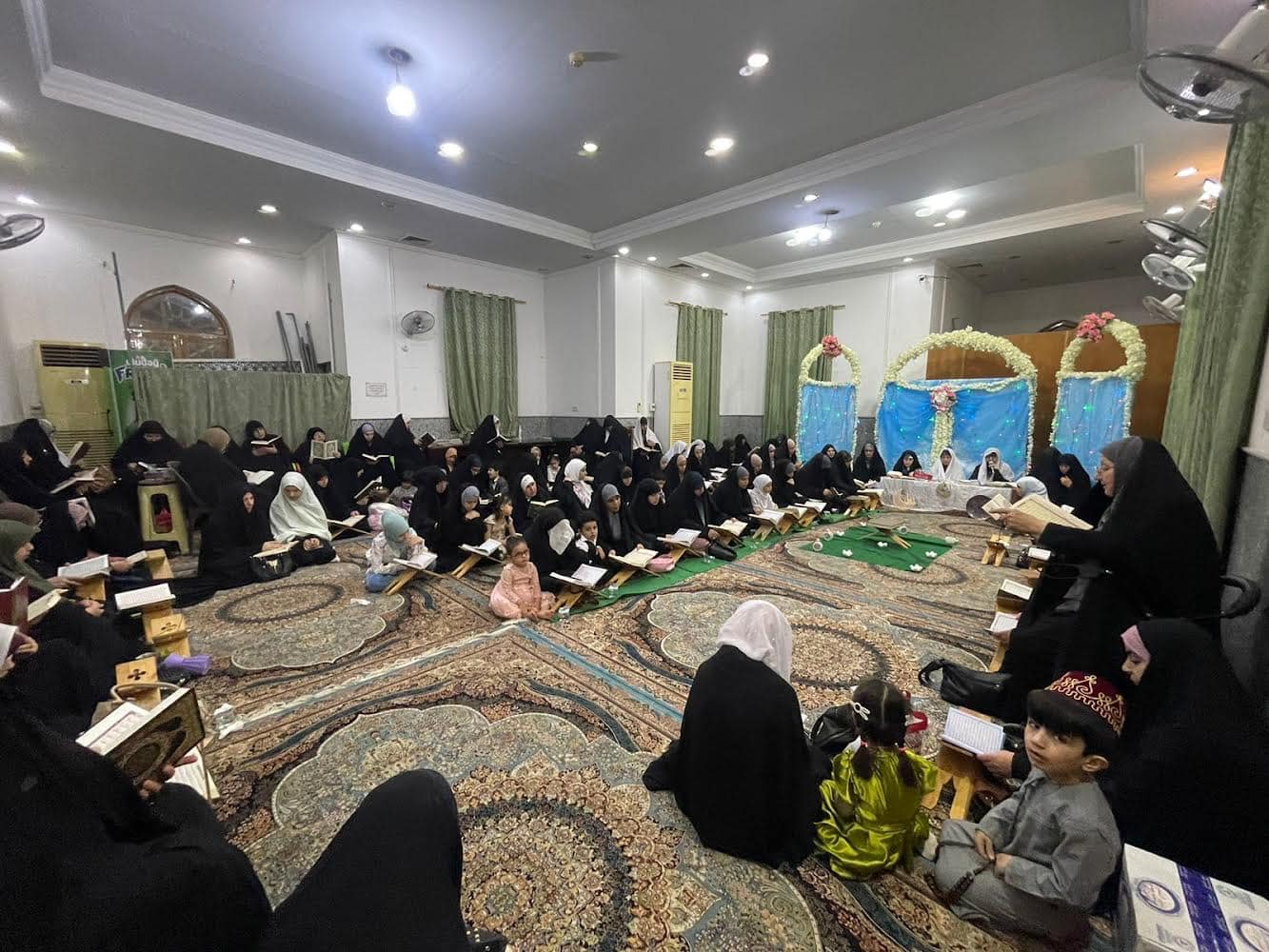 الأمانةُ الخاصّة لمزارِ السيد إبراهيم الغمر (رضوان الله تعالى عليه) تُقيم المحفل النسوي المركزي بمُناسبةِ ولادة الإمام الحسن المُجتبى (عليه السَّلام)