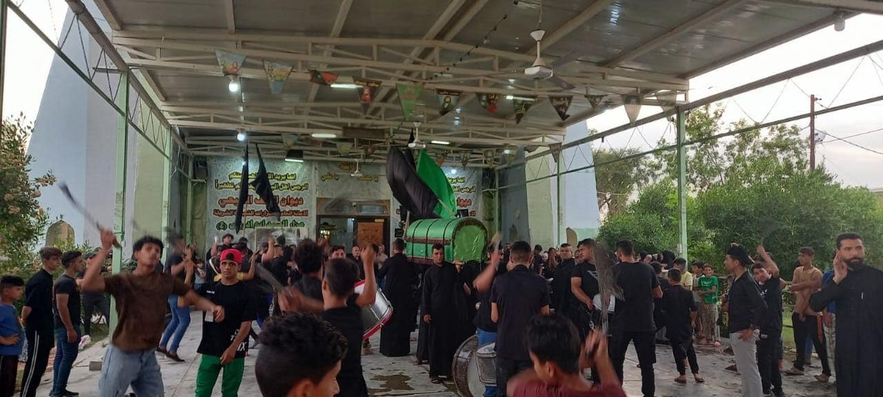 الأمانةُ الخاصة لمزارِ السيد ابو إدريس (رضوان الله تعالى عليه) تستقبلُ المواكب المُعزية بذكرىٰ استشهاد الإمام الصادق (عليه السَّلام)