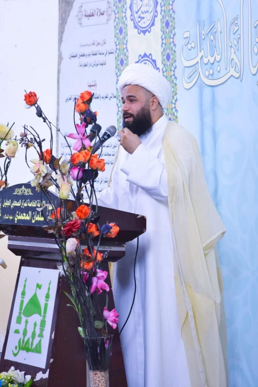 أمانة مزار سَلمان المُحمديّ (رضوان الله تعالى عليه) تُقيم حفلاً دينياً بهيجاً