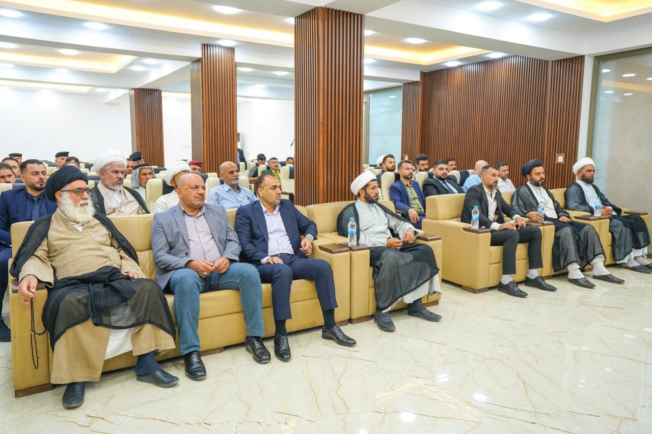 وفدُ الأمانةِ الخاصّة لمزارِ العلوية شريفة بنت الإمام الحسن (عليه السَّلام) يُشارك في ندوة أُسبوع الحملة الوطنية لمكافحة المُخدرات والمؤثرات العقلية