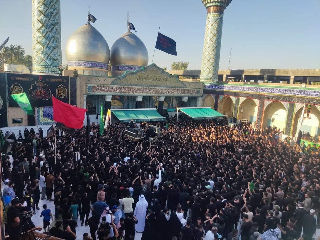الأمانةُ الخاصّة لمزارِ ولدي مسلم بن عقيل (رضوان الله تعالى عليهم) تُقيم مجلسَ عزائها السنوي بذكرىٰ شهادتهما