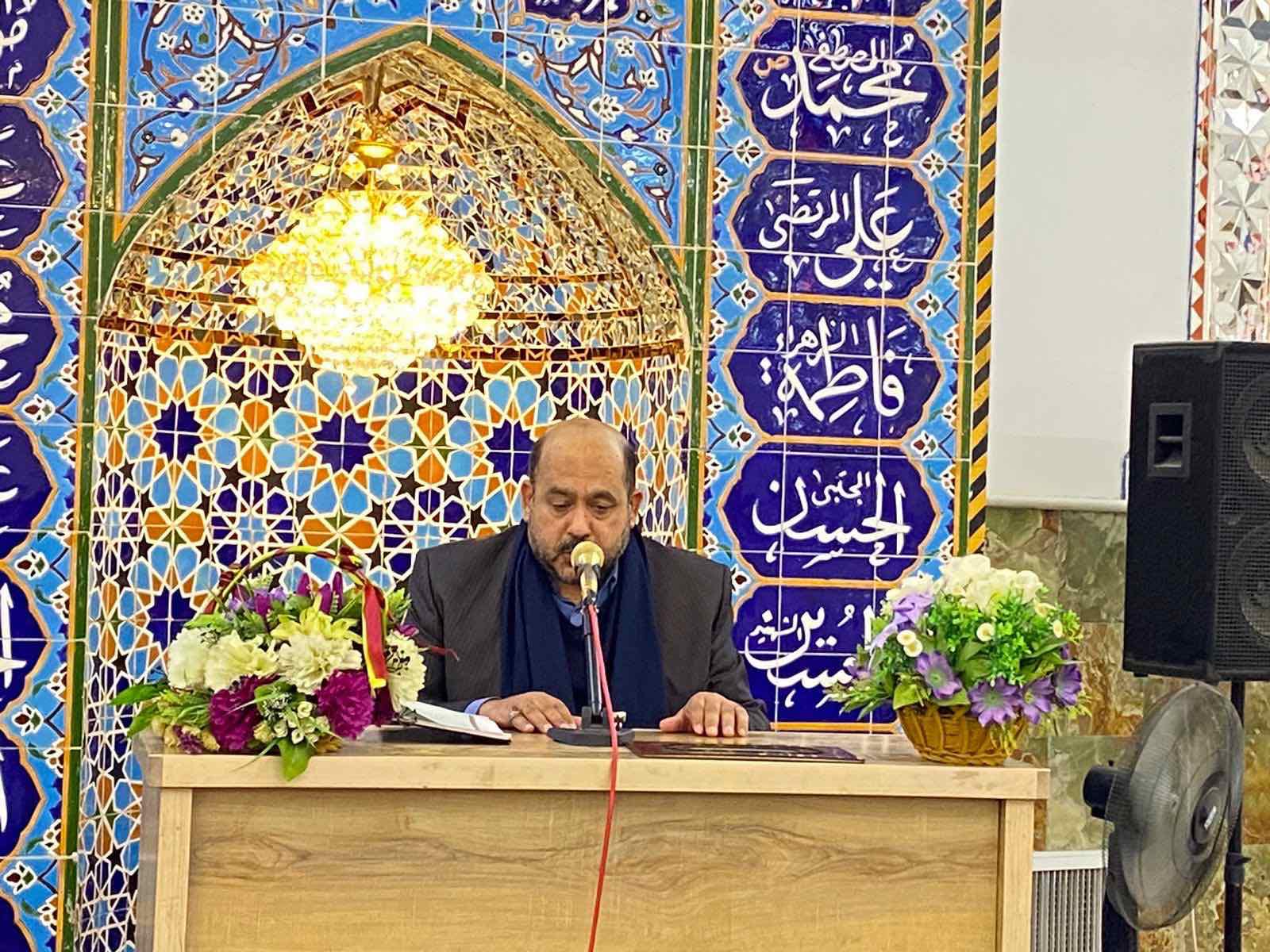 محفلٌ قُرآنيّ تُقيمه الأمانة الخاصّة لمزارِ السيد إدريس الحسنيّ (رضوان الله تعالى عليه)