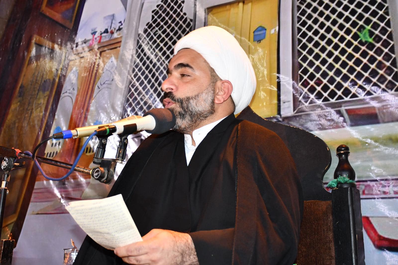 أمانة مزار السيد علي الشرقيّ (رضوان الله تعالى عليه) تُقيم مجلسَ عزائها السنوي في شهرِ مُحرم