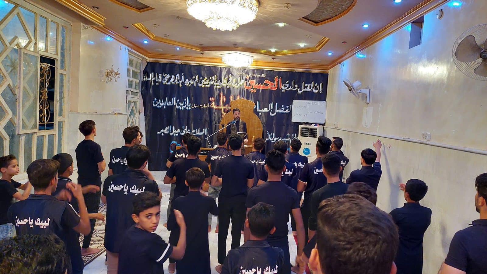 أمانة مزار عون بن الإمام علي (عليه السَّلام) تُحيي ليلة السابع من شهرِ مُحرم الحرام