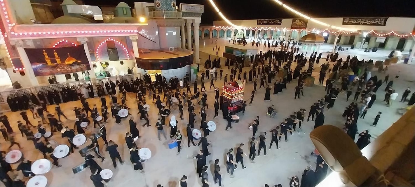 برعايةِ الأمانةِ العامةِ للمزاراتِ الشيعيةِ الشريفةِ … وبتوجيه من نائب الأمين العام للمزاراتِ رئيس مهندسين أقدم السيد محمد عباس شنون المُحترم … مزارات مُحافظة صلاح الدين تتشح بالسواد وتُحيي ليلة العاشر من شهرِ مُحرم الحرام