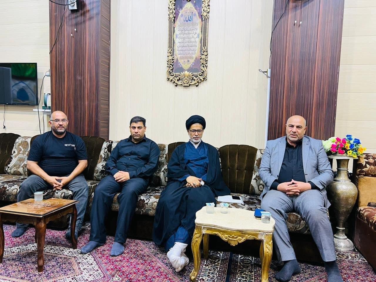 معاون الأمين العام للشؤون الثقافية والدينية يتفقدُ عدداً من المزاراتِ الشريفةِ في بابل