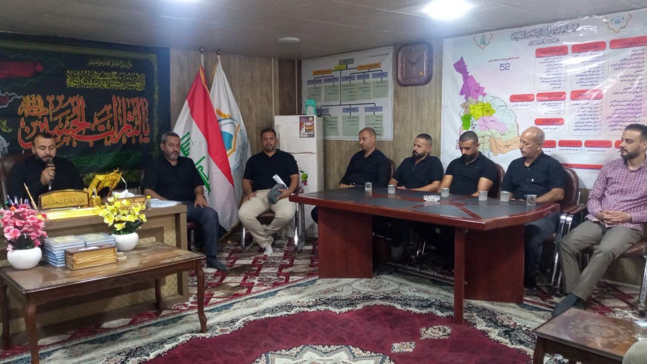 مكتب مزارات بابل يُقيم مجلسَ عزاءٍ بذكرىٰ استشهاد الإمام الحسن المُجتبى (عليه السَّلام)