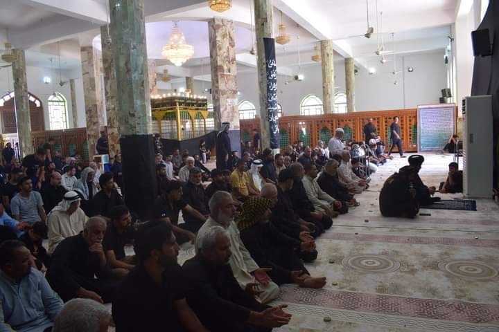 الأمانةُ الخاصّة لمزارِ الصحابي زيد بن صوحان العبدي (رضوان الله تعالى عليه) تُحيي ذكرى أربعينية الإمام الحُسين (عليه السَّلام)