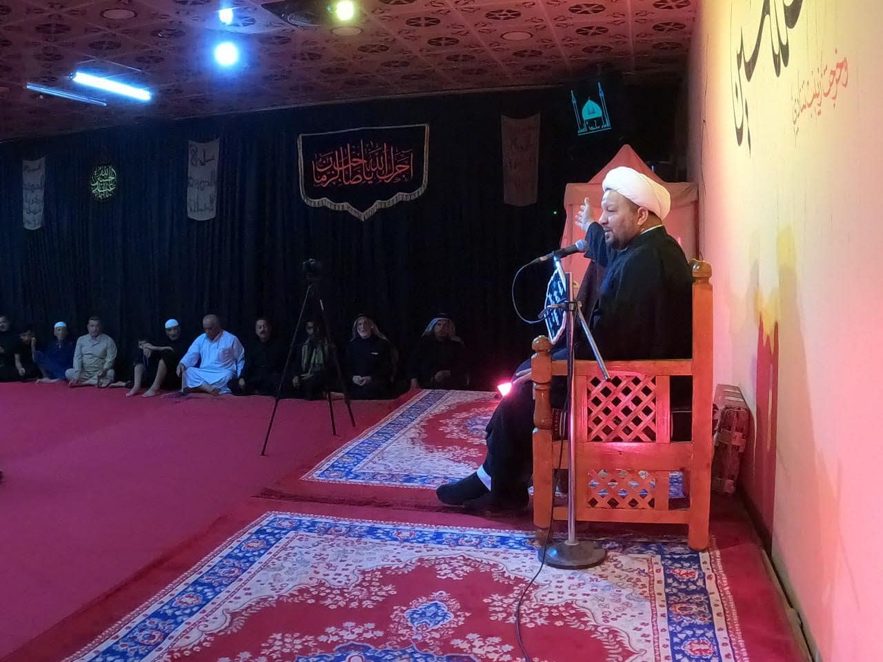 بذكرى وفاة خاتم الانبياء.. الامانة الخاصة لمزار السيد محمد الصابر ع تقيم مجلس عزاء احياءً للذكرى الاليمة