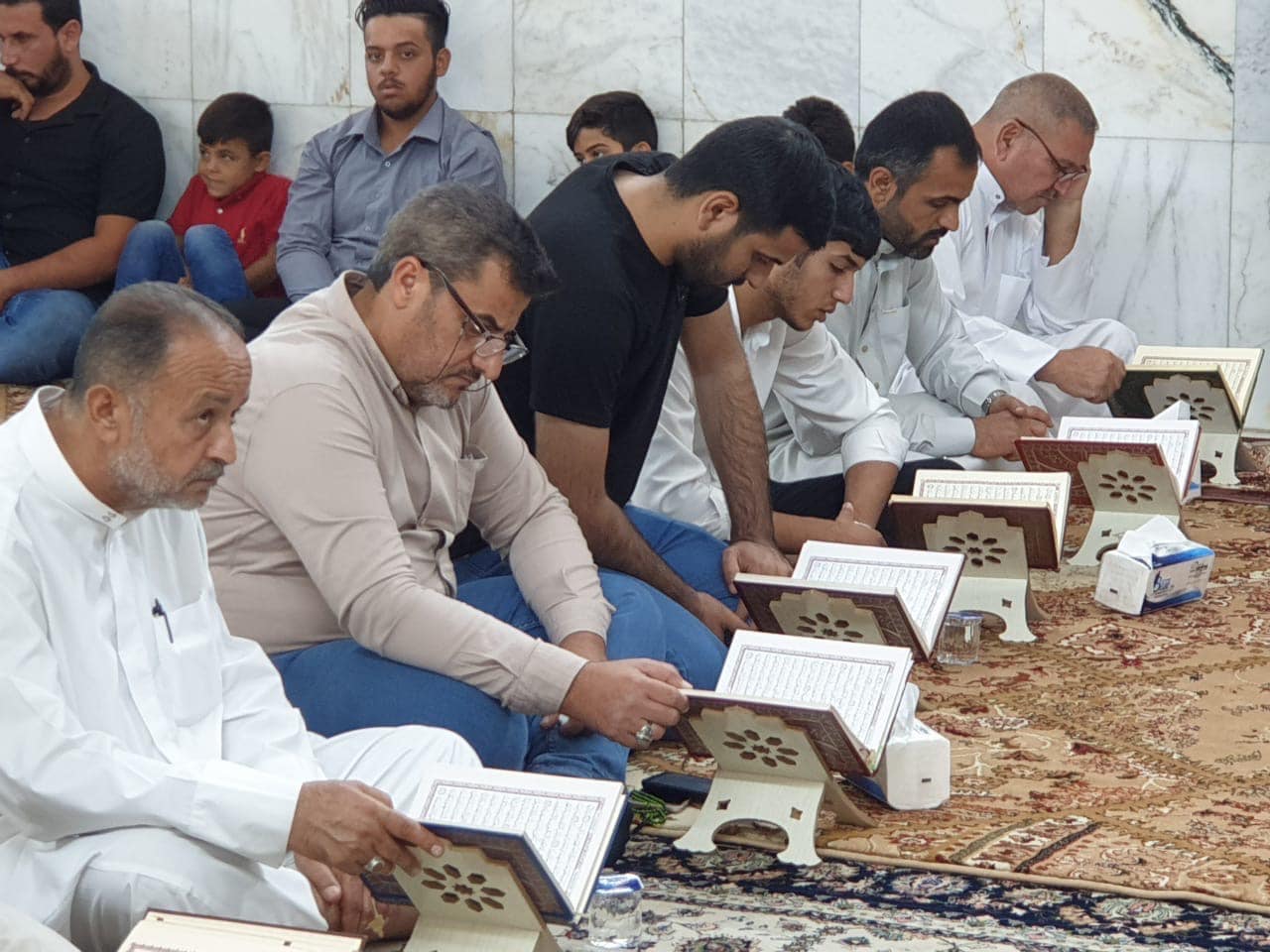 أمانة مزار تاج الدين الآويّ (رضوان الله تعالى عليه) تُحيي ذكرى ولادات الصادقَين (عليهم السَّلام)