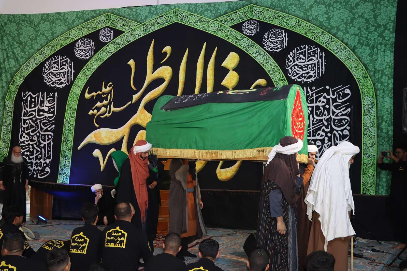 الأمانةُ الخاصّة لمزارِ سَلمان المُحمديّ (رضوان الله تعالى عليه) تُحيي ذكرى شهادة السيدة الزهراء (عليها السَّلام)