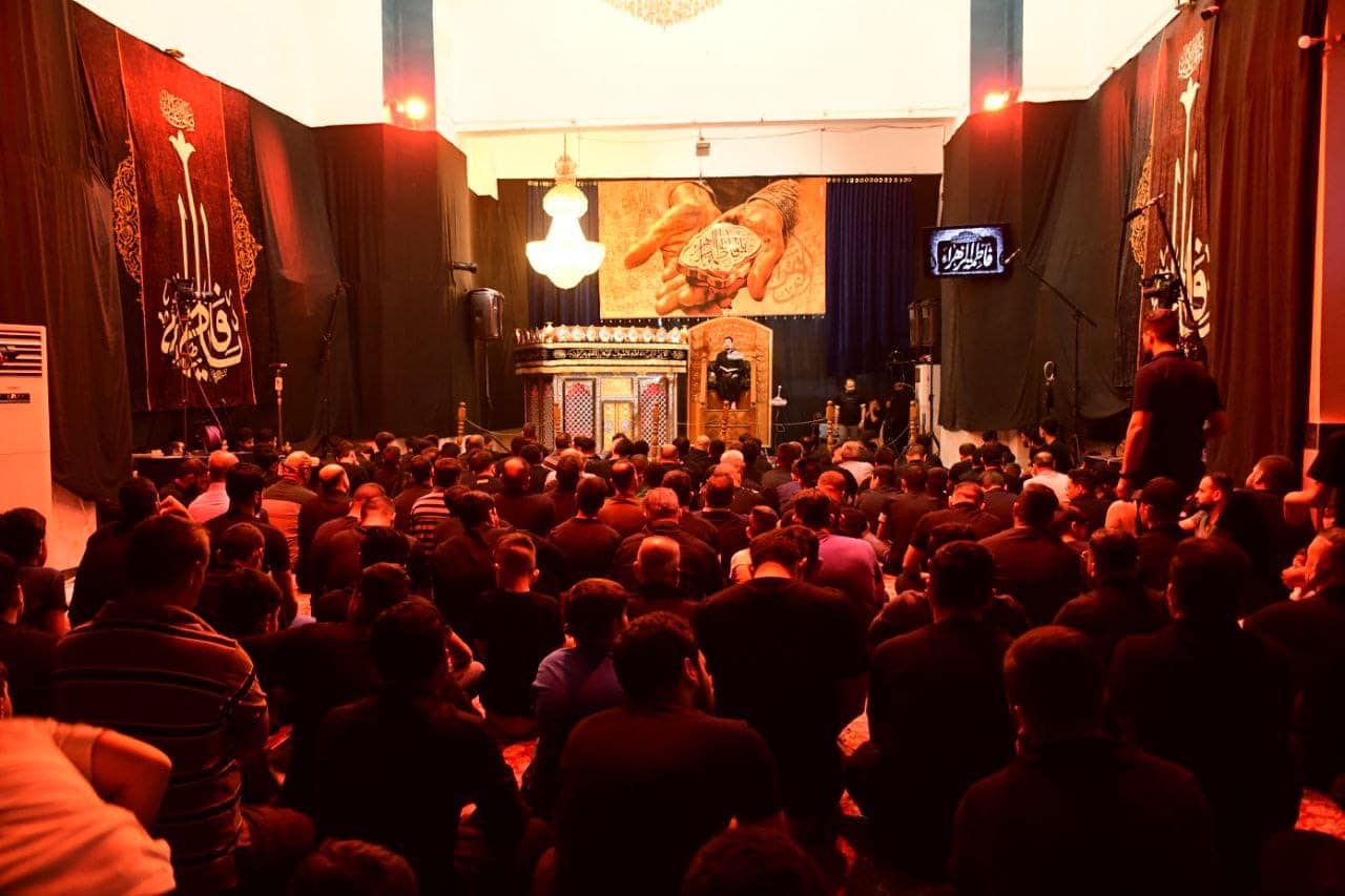 أمانة مزار الحسين بن روح النوبختيّ (رضوان الله تعالى عليه) تُحيي ذكرىٰ شهادة السيدة الزهراء (عليها السَّلام)