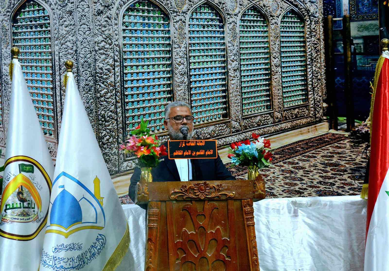 أمانة مزار القاسم بن الإمام الكاظم (عليه السَّلام) تُحيي ذكرىٰ الولادة الميمونة للسيدة زينب الحوراء (عليها السَّلام)