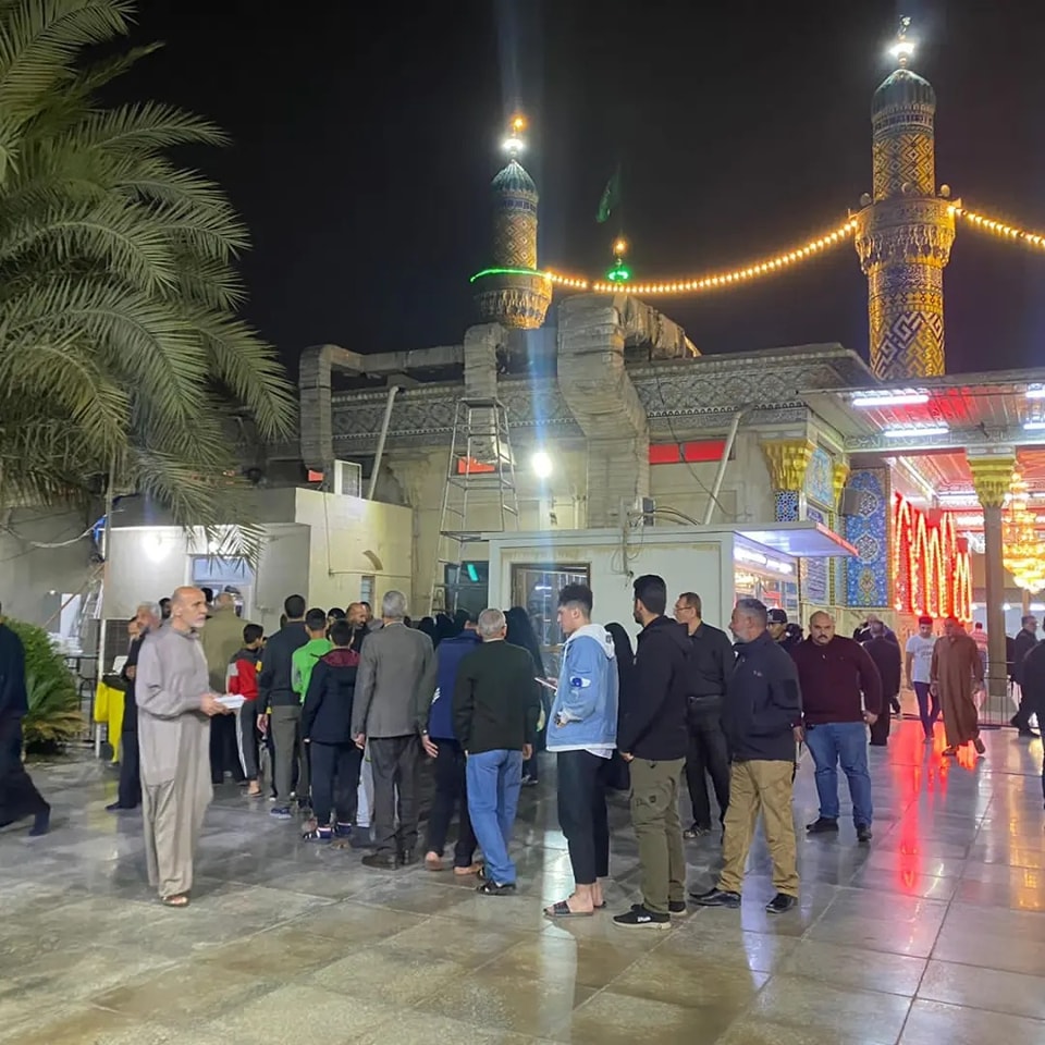 أمانة مزار السيد إدريس الحسنيّ (رضوان الله تعالى عليه) تُقيم مجلسَ عزاءٍ لإحياء شهادة الزهراء (عليها السَّلام)