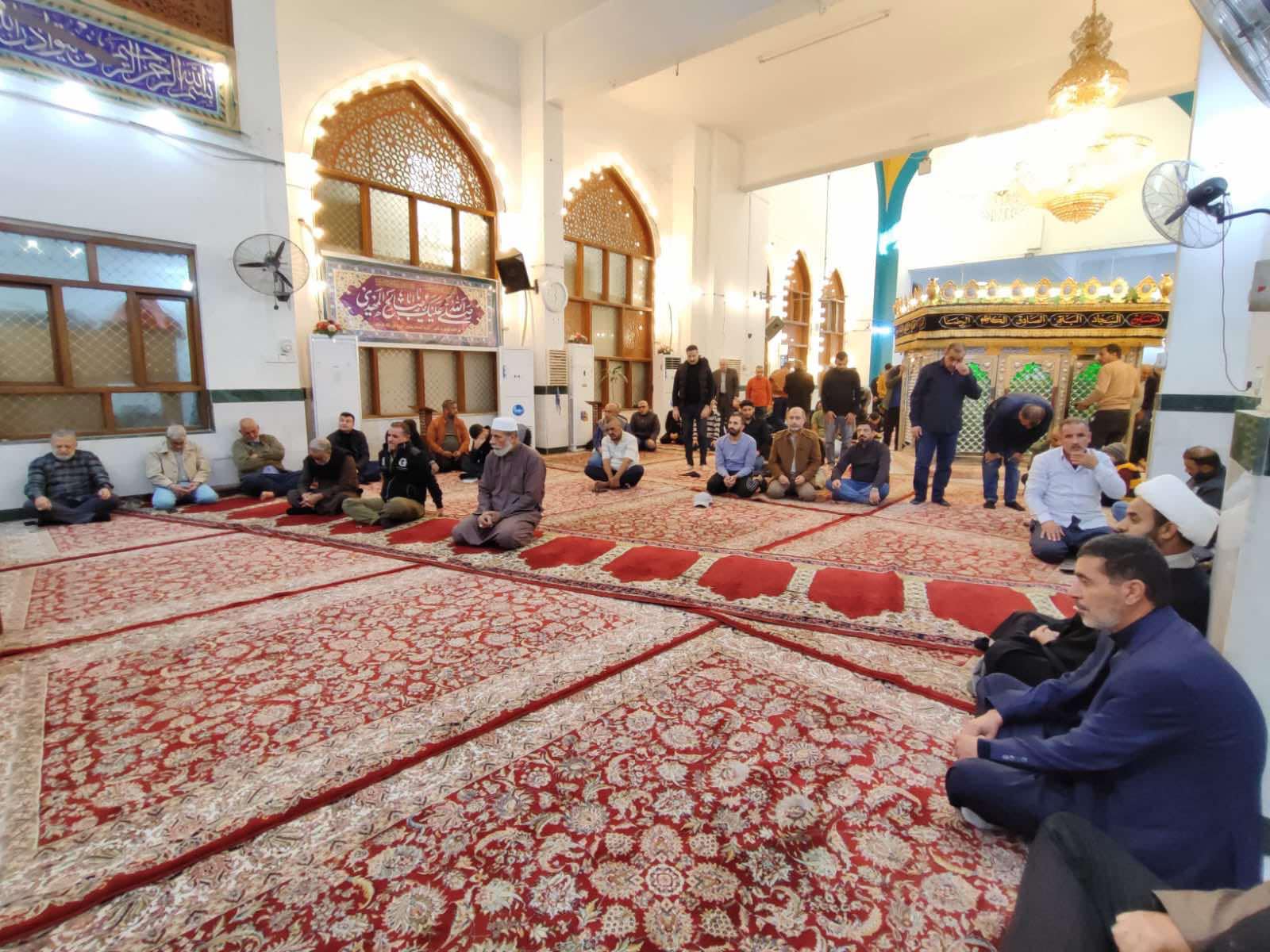 الأمانةُ الخاصّة لمزارِ الحسين بن روح النوبختيّ (رضوان الله تعالى عليه) تُحيي ذكرى شهادة الزهراء (عليها السَّلام)