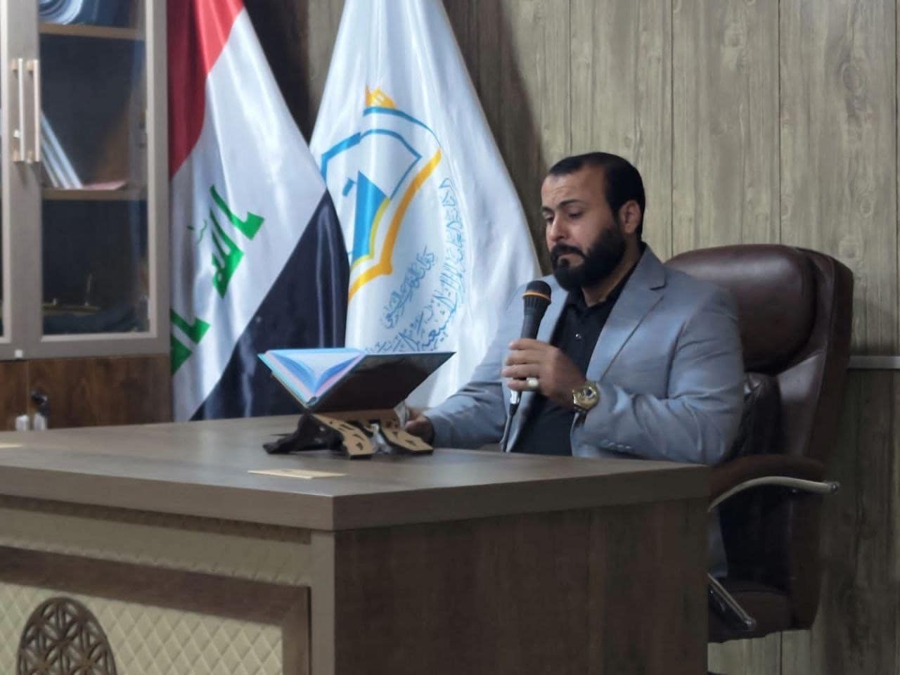 مكتب مزارات بابل يُحيي ذكرىٰ وفاة القاسم بن الإمام الكاظم (عليه السَّلام)