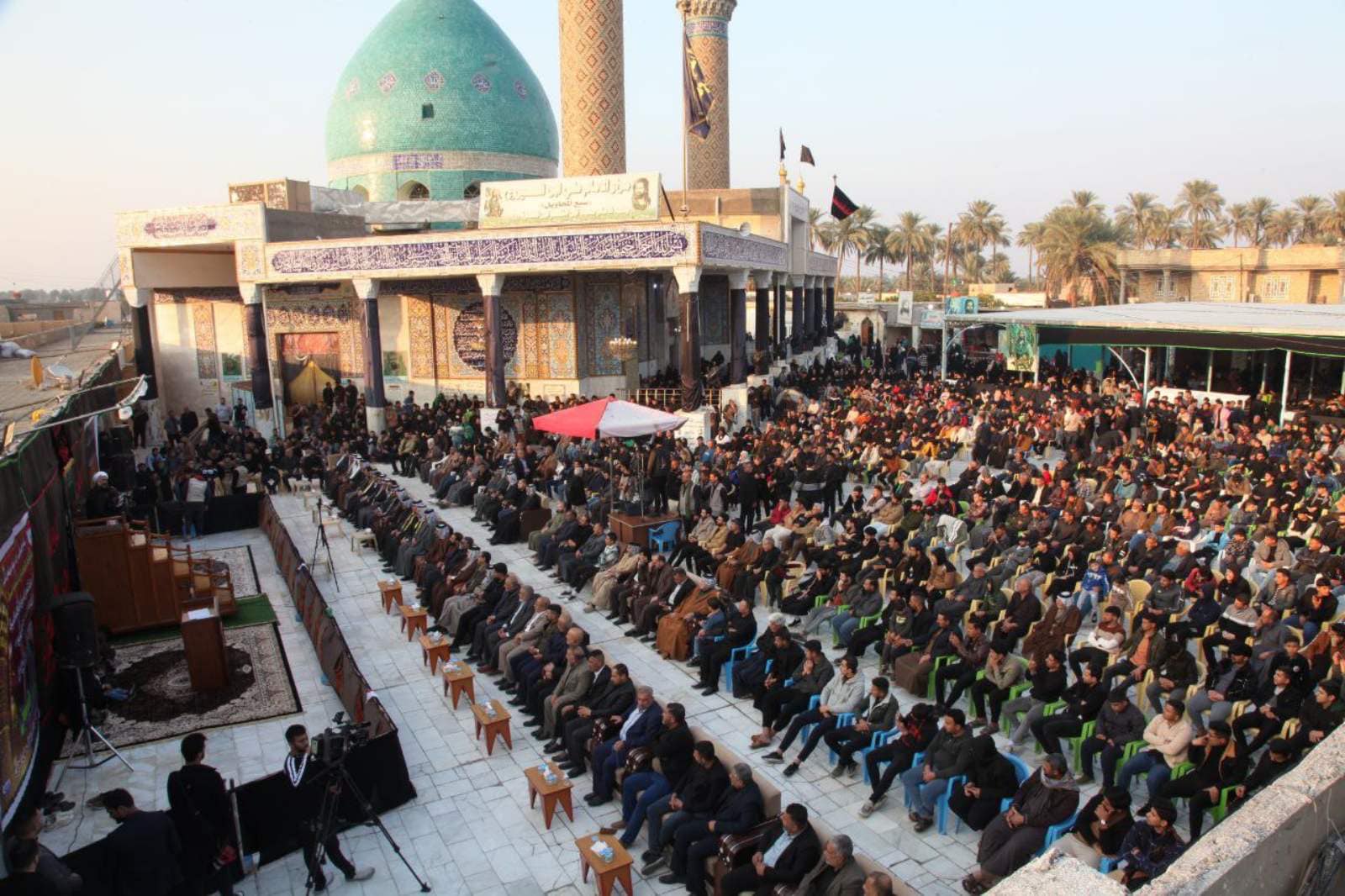 أمانة مزار السيد علي بن الحسين (رضوان الله تعالى عليه) تُحيي ذكرى شهادته الأليمة