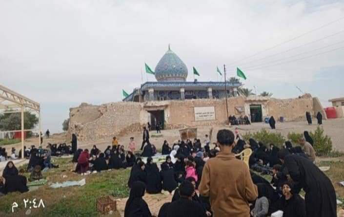 إحياء ذكرىٰ وفاة عقيلة بني هاشم (عليها السَّلام) في مزارِ السيد إبراهيم بن الإمام الكاظم (عليه السَّلام)