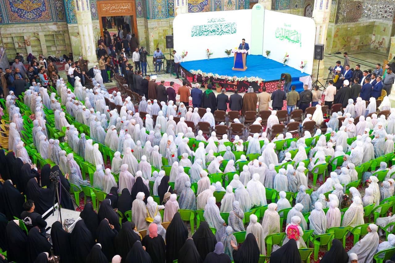 مهرجان تكليف ممن بلغن السن الشرعي في مزارِ العلوية شريفة بنت الإمام الحسن المُجتبى (عليه السَّلام)