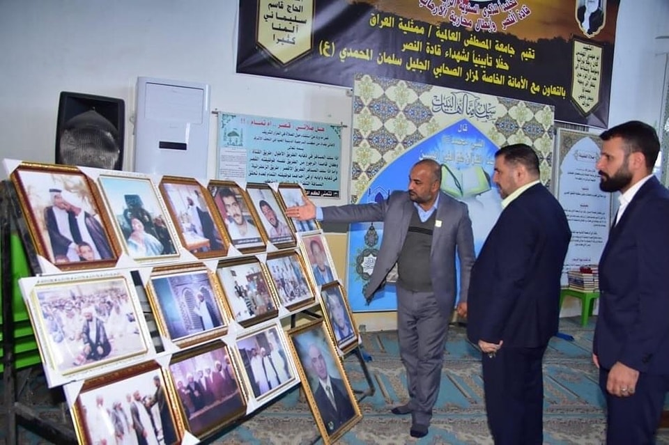 مُدير عام دائرة العتبات المقدسة والمزارات الشيعيّة الشريفة يزور مزار الصحابي الجليل سلمان المحمدي (رضوان الله تعالى عليه)