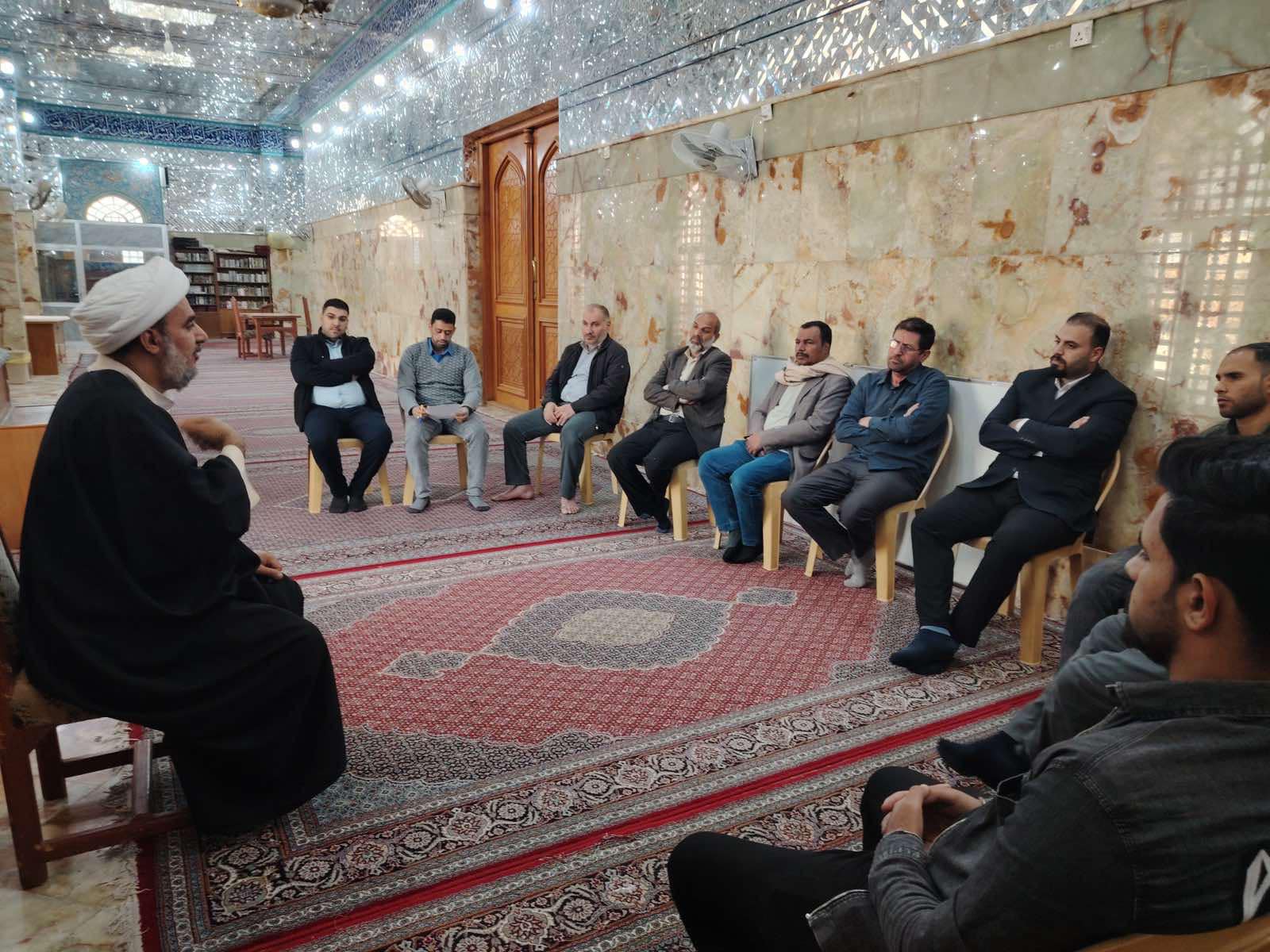 أمانة مزار كُميل بن زياد النخعيّ (رضوان الله تعالى عليه) تُقيم محاضرةً دينيةً