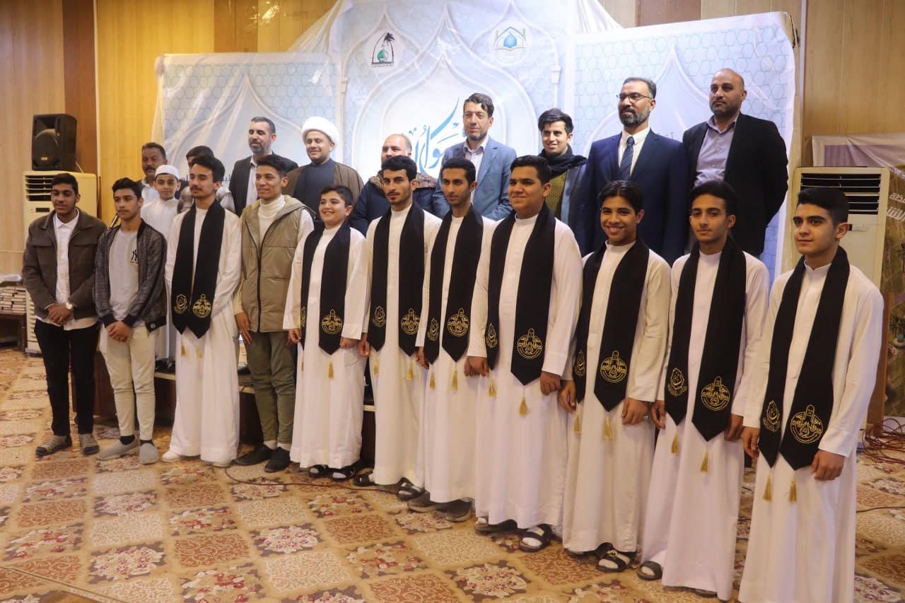 الأمانة الخاصة لمزار ميثم التمار ( رضوان الله تعالى عليه) تُقيم محفل قُرآني بمناسبة ذكرى المبعث النبوي الشريف واليوم العالمي للقرآن الكريم