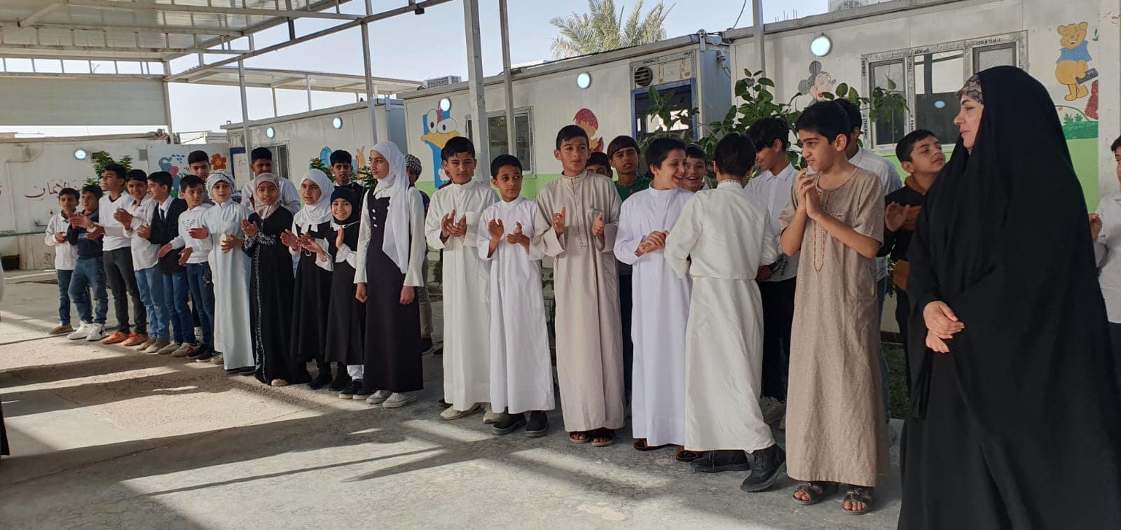 حفلٌ ديني بهيج بذكرى ولادة الإمام الحسن (عليه السَّلام) تُقيمه مدرسة العترة الطاهرة الإبتدائية المُختلطة