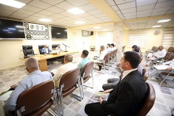 مسؤول شُعبة القُرآن الكريم الأستاذ القارئ عادل اللاميّ يُشارك في دورة تأهيل المحكمين في العتبة الحُسينية المُقدّسة