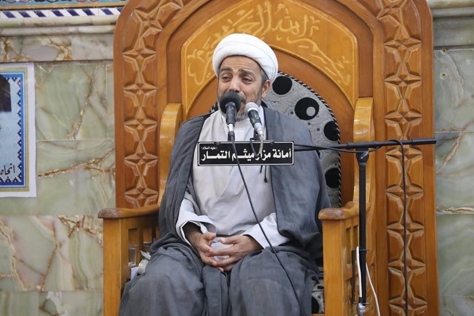 الأمانةُ الخاصّة لمزارِ الصحابيّ الجليل ميثم بن يحيى التمّار (رضوان الله تعالى عليه) تُقيم مجلساً عزائيّاً بذكرى هدم قبور أئمة البقيع (عليهم السَّلام)