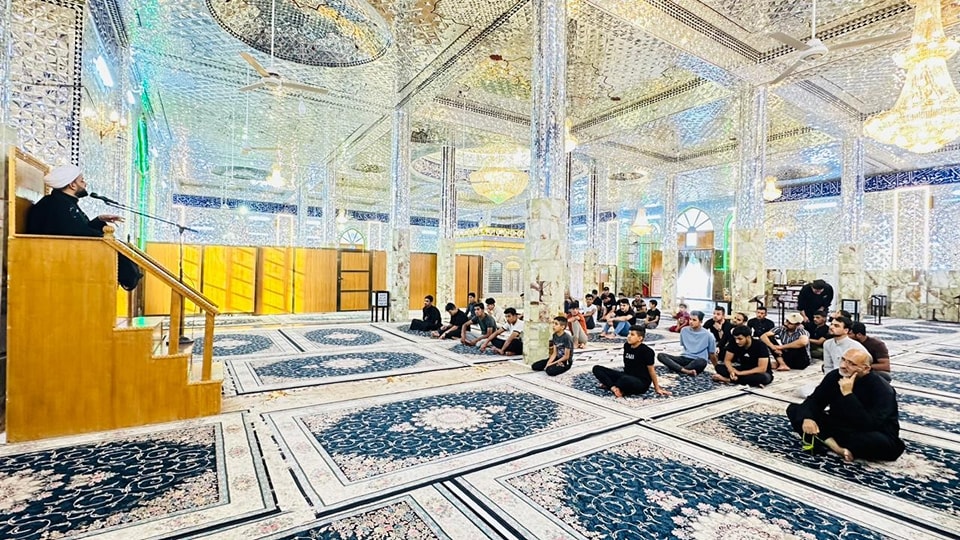 الأمانة الخاصة لمزار السيد ابراهيم بن مالك الأشتر ( رضوان الله تعالى عليه) تقيم مجلس عزاء بذكرى هدم ائمة البقيع ( عليهم السلام)